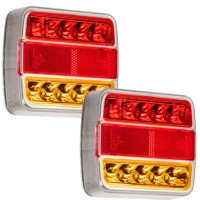 фото thumb №1, 2x лампа задняя led 18 e4 12v комбинированная do прицепа прицепа автомобиля