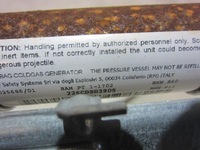 фото thumb №9, Bmw 6 f06 купе подушка шторка повітряна подушка безпеки ліва 7273435 72127273435