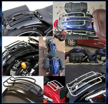 Багажник Harley XL Sportster 2004–2018 18 см Solo Silver