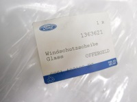 Скло передня ford fiesta mk5 mk6 оригінальний номер 1363621 Зі Шроту, фото thumb