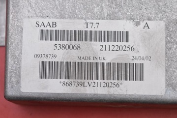 фото thumb №8, Блок керування комп'ютер двигуна 5169891 saab 9-3 93 1 i 2.0 t 185 km 98-02