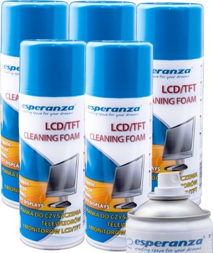 ЖИДКАЯ ПЕНА ДЛЯ ЧИСТКИ LCD, LED, OLED, TFT МОНИТОРОВ 400 МЛ x5