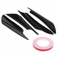 фото thumb №1, Універсальні спойлер накладки поріг сплітери 4 szt