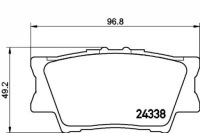 фото thumb №9, Тормозные колодки ham. toyota rav-4
