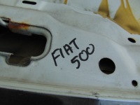 Капот кришка двигуна fiat 500 2 2007- білий демонтаж Київ, фото thumb