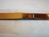 фото thumb №8, Повреждённая хромированная молдинг pok багажника mitsubishi outlander оригинальный номер mz314700