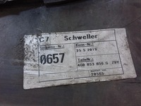 фото thumb №6, Audi a6 c7 молдинг поріг ліва 4g0853856g lz9y