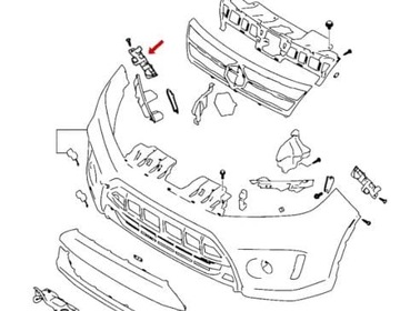 фото thumb №15, Ковзун кріплення бампера rh vitara iii 71731-54p00