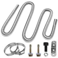 фото thumb №15, Труба вихлопна 200cm do grzejników i generatorów, нержавіюча