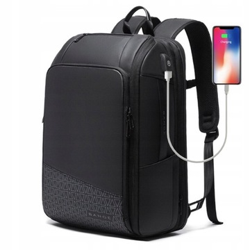 Рюкзак для ноутбука Bange BG-22005, размер 15,6 см, USB, размер ручной клади в самолете