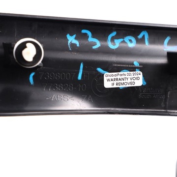 фото thumb №9, Bmw x3 g01 планка захист порога задня ліва зад лівий 7398007