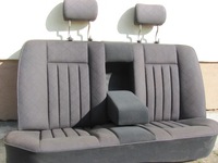 фото thumb №13, Mercedes w124 сидіння передні + заднє сидіння чорні