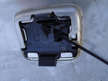 фото thumb №8, Mercedes ml w164 164 заглушка хром na hak w накладка бампера заднего