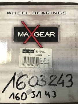 фото thumb №10, Подшипник колёса opel p. vectra c maxgear 33-0272
