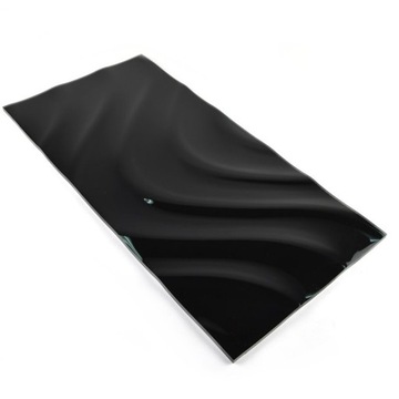 Стекло Top Wave черное 600х300х8мм
