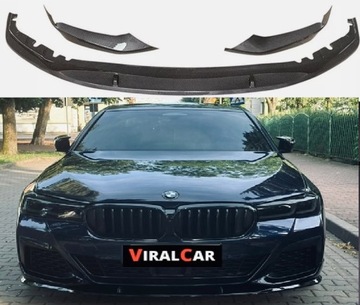 фото thumb №10, Накладка спліттер bmw g30 g31 lci карбон