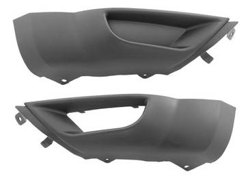 Вставка спойлера Mitsubishi Outlander II 2 2007-09