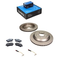 фото thumb №1, Гальмівні диски + гальмівні колодки керамічні + датчики задня mercedes gl x164 ml w164 r w251