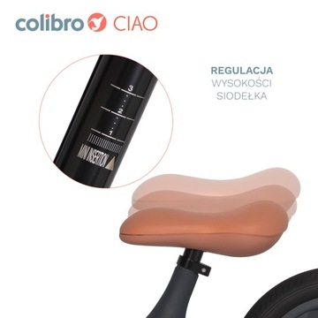 Складной беговел Colibro Ciao Street Grey