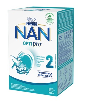 NESTLE NAN OPTIPRO 2 последующее молоко 650г