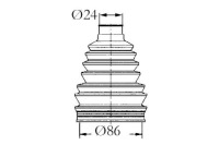 фото thumb №2, Sas2933053 защита шарнир peugeot zew