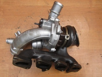 фото thumb №12, Opel astra j 1.4 turbo турбонагнетатель 55565353 коллектор нет треснутый ok nr1