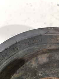 фото thumb №5, Колесо ременное вала 7790921 bmw e46 e90 e87 2.0d m47