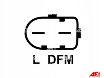 фото thumb №13, Генератор audi a4 a6 passat superb 1,9 1.9 tdi !! as-pl a0046 0124515026