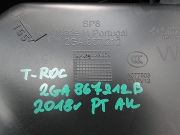 фото thumb №9, T-roc 2ga боковина оббивка двері перед зад 2ga867011