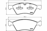 Купити Textar гальмівні колодки гальмівні mercedes перед w164 ml x16, фото thumb