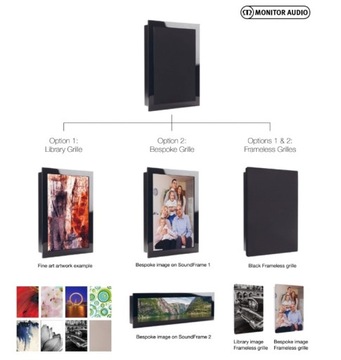 Monitor Audio SoundFrame 1 Белый настенный динамик