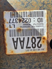 фото thumb №11, Dodge ram 13- рама опорный 4x4 5.7 usa quad cab 68259287aa