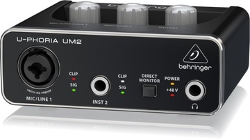 АУДИОИНТЕРФЕЙС USB BEHRINGER UM2 U-PHORIA
