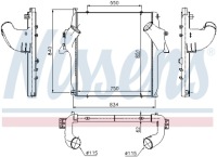 Интеркулер mercedes actros actros mp2 / mp3 om541 Доставка, фото thumb