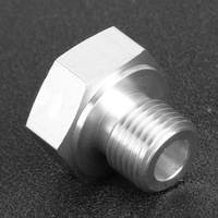 фото thumb №9, З'єднувач адаптер датчика тиску оливи m16x1,5 do 1/8 npt do двигуна gm