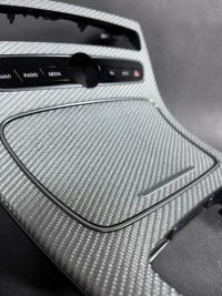 фото thumb №6, Mercedes w213 w238 dekor панель карбон пепельница карбон дерево