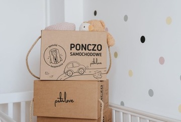 PATULOVE АВТОПОНЧО ВЕСЕЛЫЙ ЗАЯЧИК 0-3 ЛЕТ