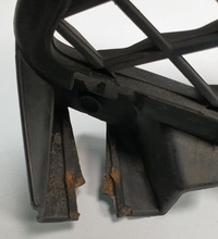 фото thumb №6, Решётка бампера перед правый перед jaguar xj x351 aw93-15k232-ab