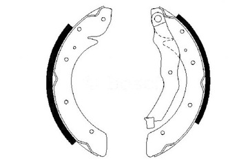 фото thumb №2, Набор тормозная колодка тормозных bosch 362368b s68521 ls1