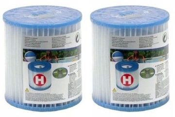 2 X Filtr Filtry Pompy Basen Wkład Filtracyjny Filtrujący INTEX typ H 29007