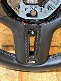 фото thumb №8, Кермо карбон пелюстки з підігрівом bmw g87 g80 g82 m2 m3 m4 5km гарна оригінальний номер