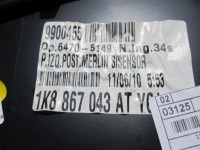 Scirocco 3 10r обшивка стійка ліва задній 1k8867043at 1k8035411a 1k8972901 Недорого, фото thumb