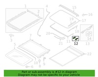 фото thumb №11, Підшипник дефлектор вітру bmw 5 g31 оригінальний номер 54107474472
