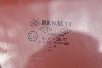фото thumb №3, Стекло боковая правая перед передняя renault clio 4 iv 12-20