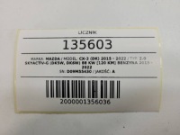 фото thumb №12, Панель приладів mazda cx-3 dk 2.0 skyactiv-g d09m55430 європа