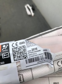 фото thumb №5, Шторка безопасности подушка безопасности левая правая opel crossland x 17-