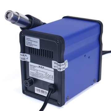 SPAWARKA PLASTIKU WEP 858D +DYSZE BUT ŻELAZKO