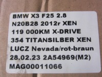 фото thumb №12, Bmw x3 f25 2.8 n20 главная жгут трубопровод 2219089