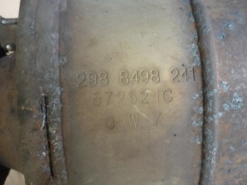 KATALIZATOR FILTR DPF OPEL 1.9 CDTI 55559638 GM126 SPRAWNY