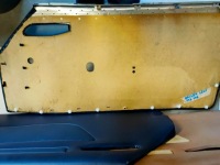 Обшивки двері mercedes 107 перед пара niebieskie Доставка, фото thumb